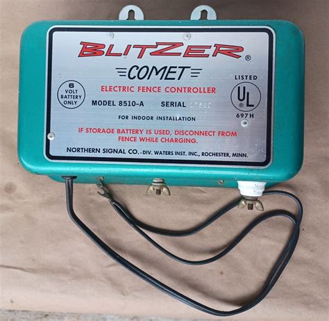 blitzer electric fence controller  Incoming Bid Lot 1307 | Fence Stretcher